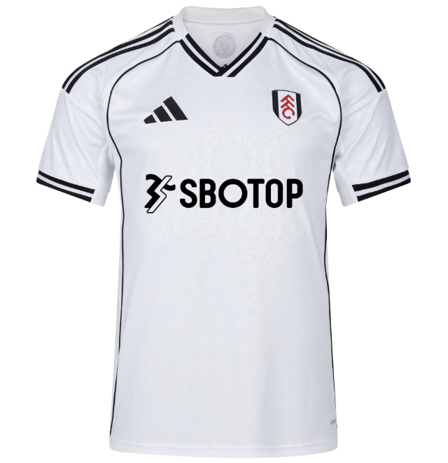 2025-26 Fulham FC Home Soccer Jersey Shirt